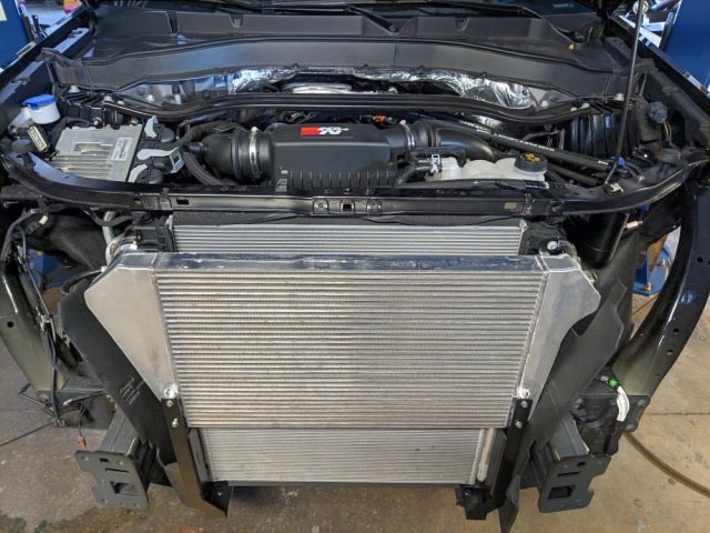 Whipple Intercooler Mounted 2.JPG