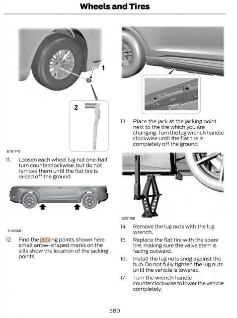 How to Change a Tire on a Ford Explorer  